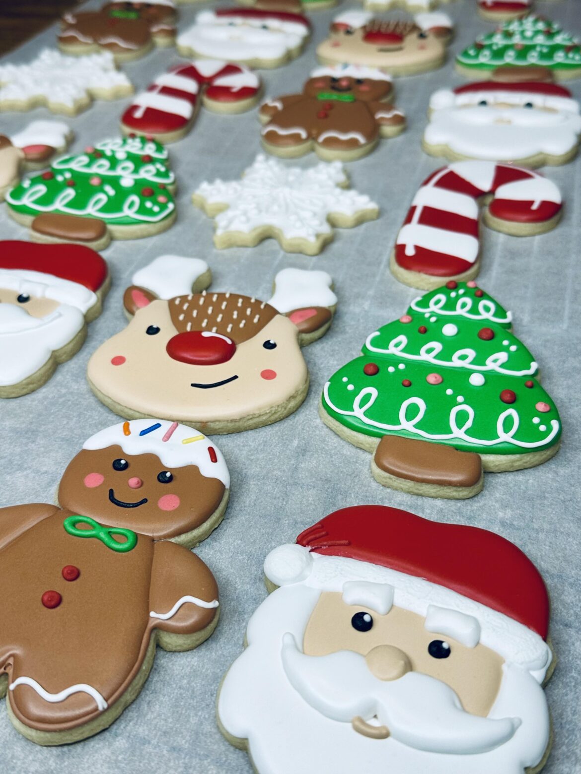 This year’s cookies!