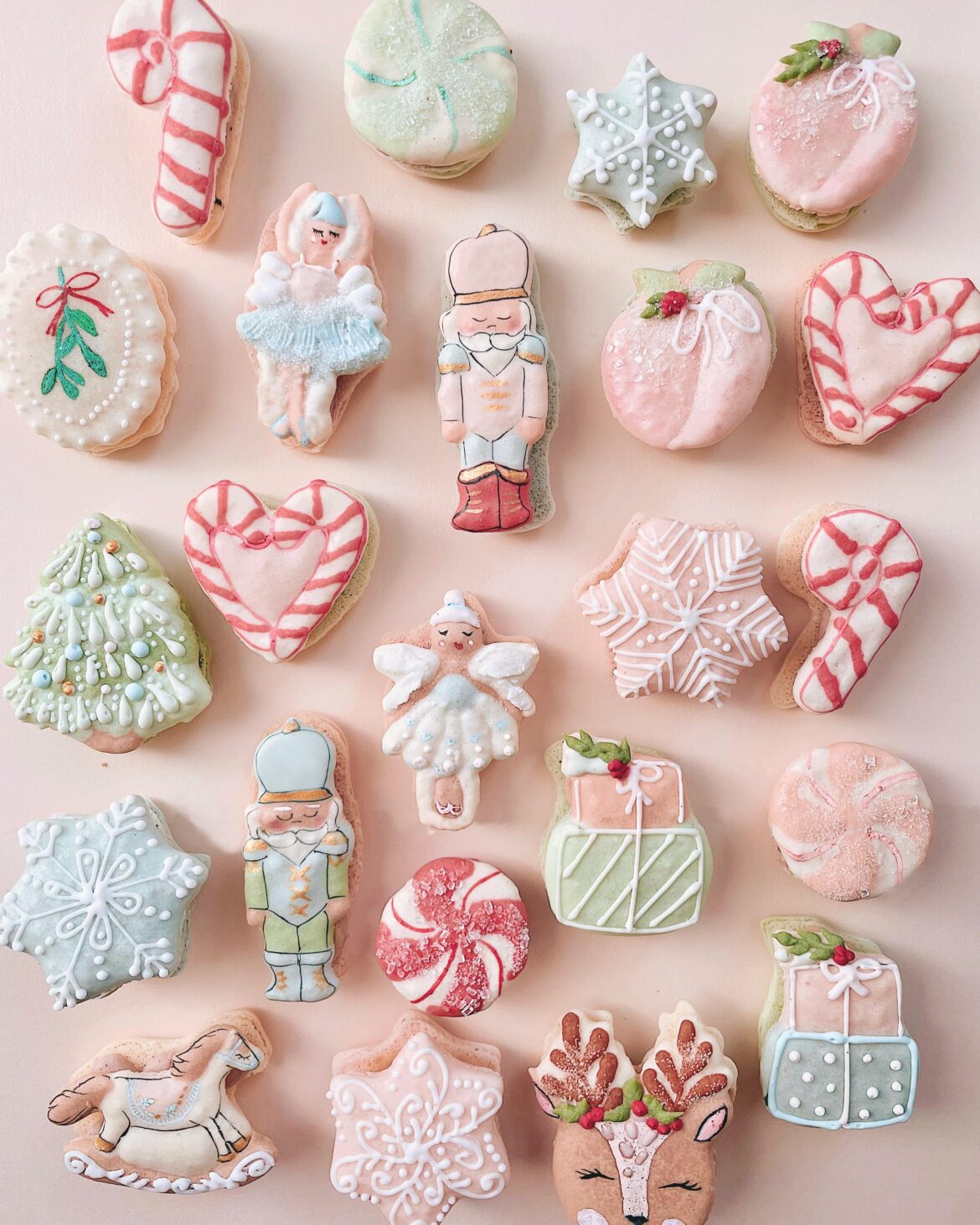 Nutcracker macarons