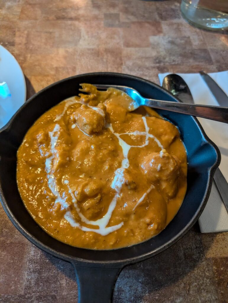 How many calories on my Indian food? Thanksss🌟