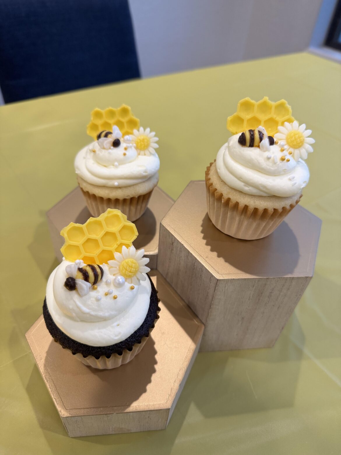 Made these cupcakes for my neighbor’s third birthday party