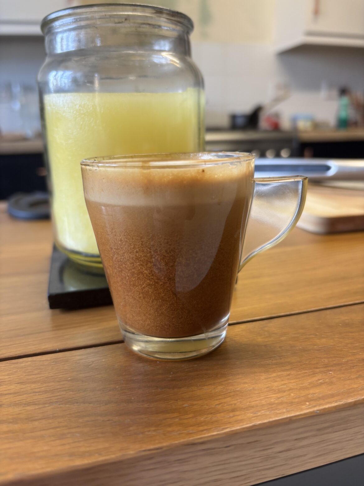 why is my oat milk doing this?