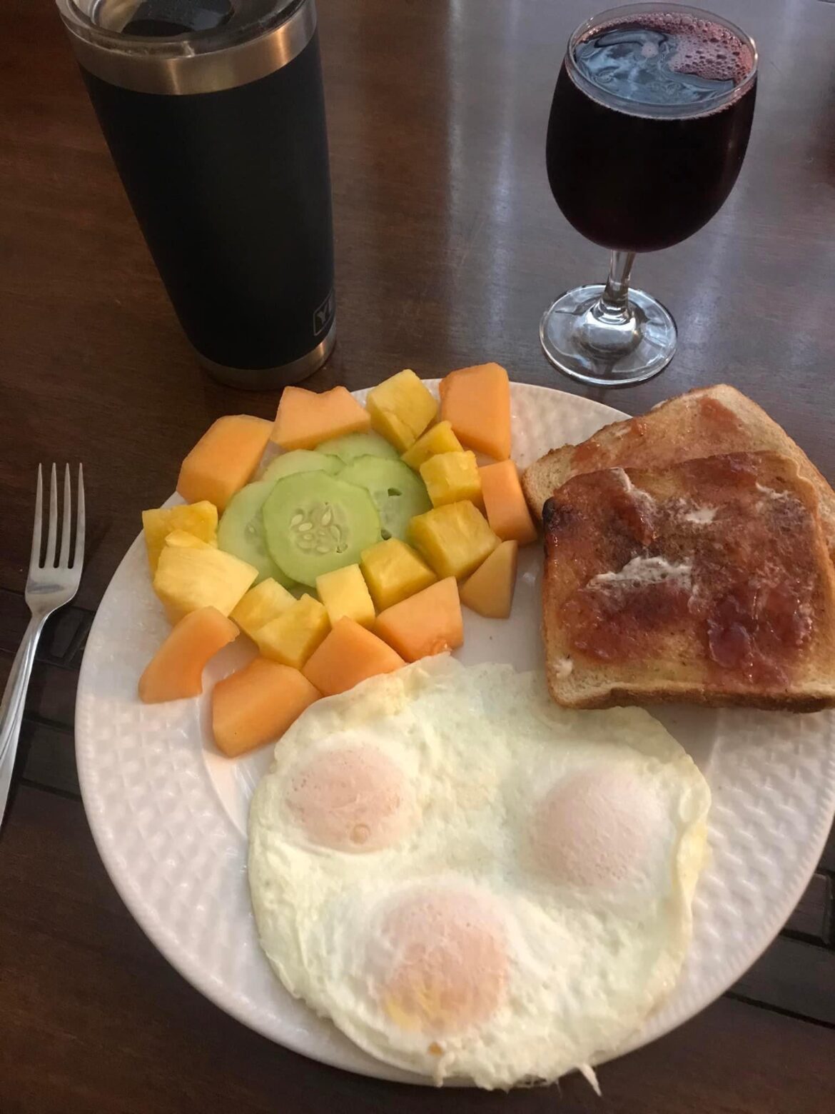 Three eggs because, why not?