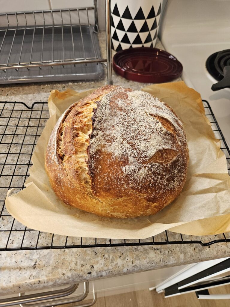 My first loaf, be gentle!
