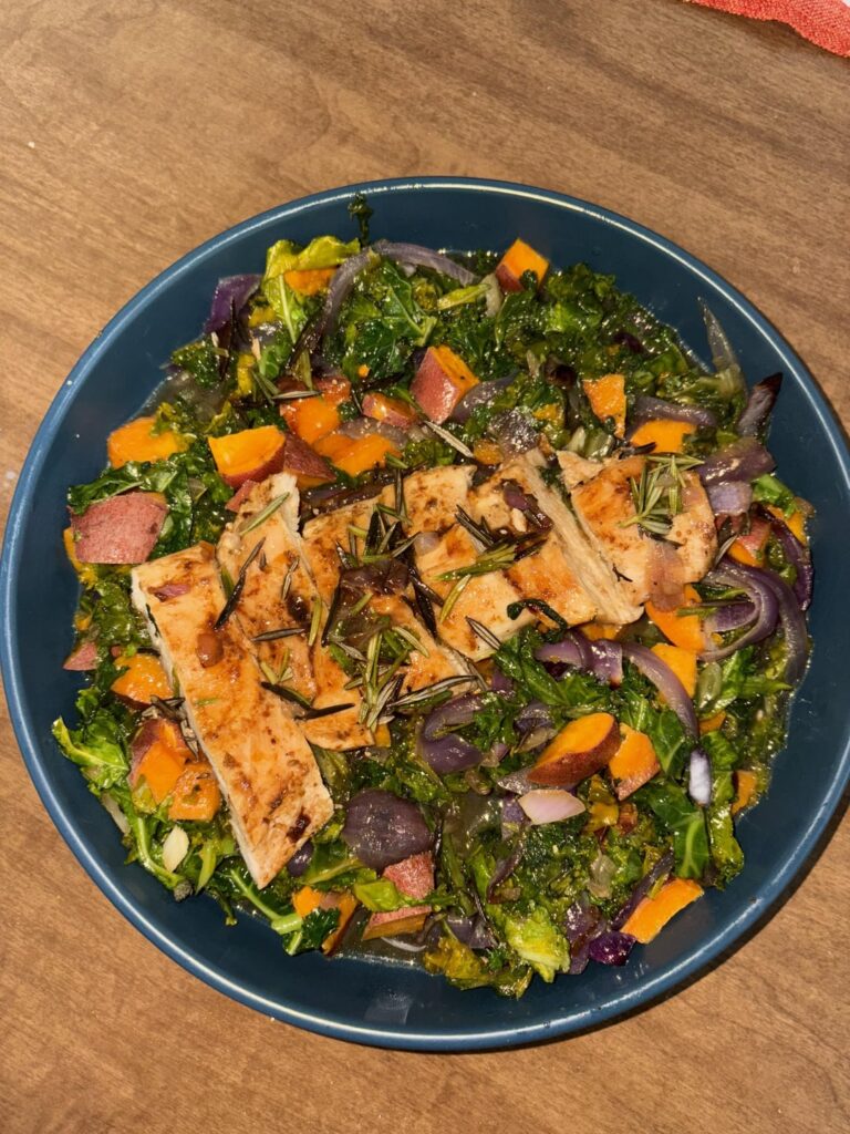 Rosemary Fig Chicken - secret to better food pic is better lighting- flash