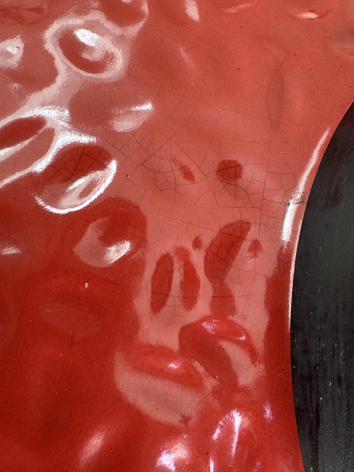 Cracks in outer casing