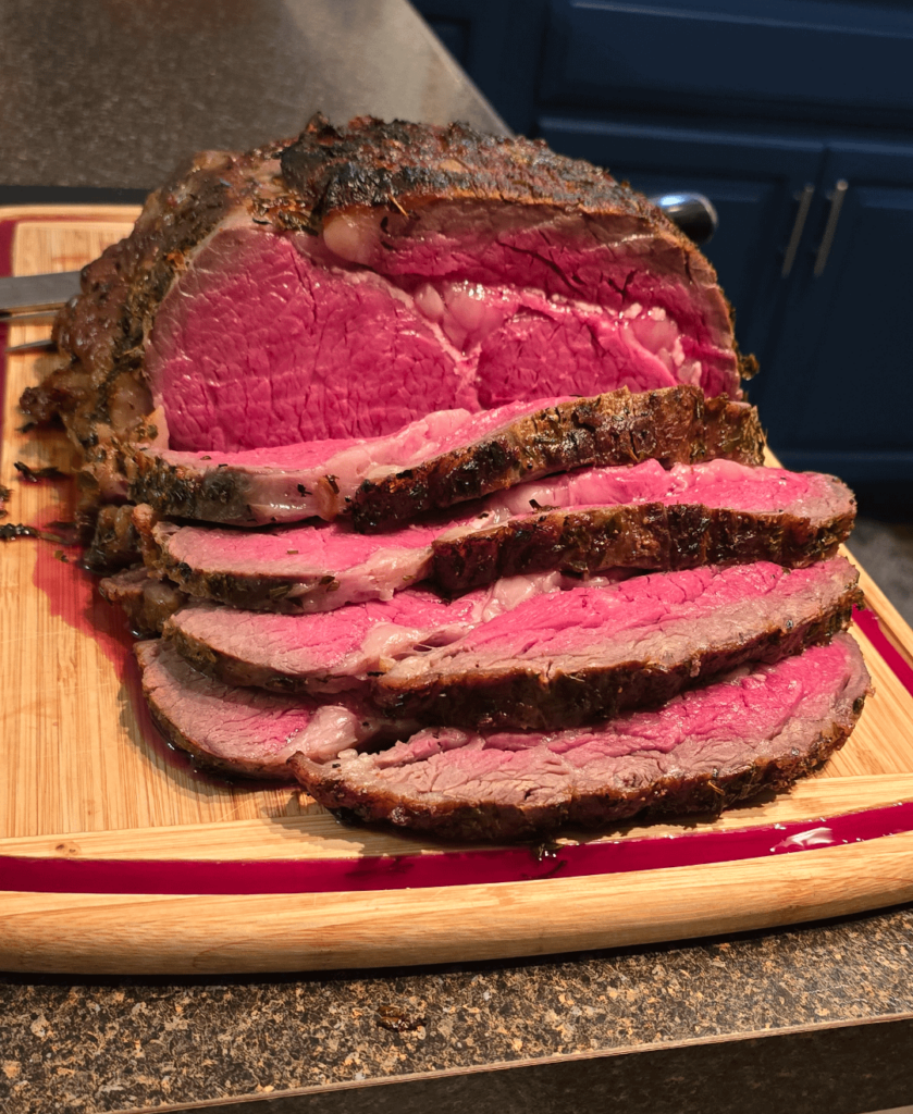 Here is my christmas prime rib.