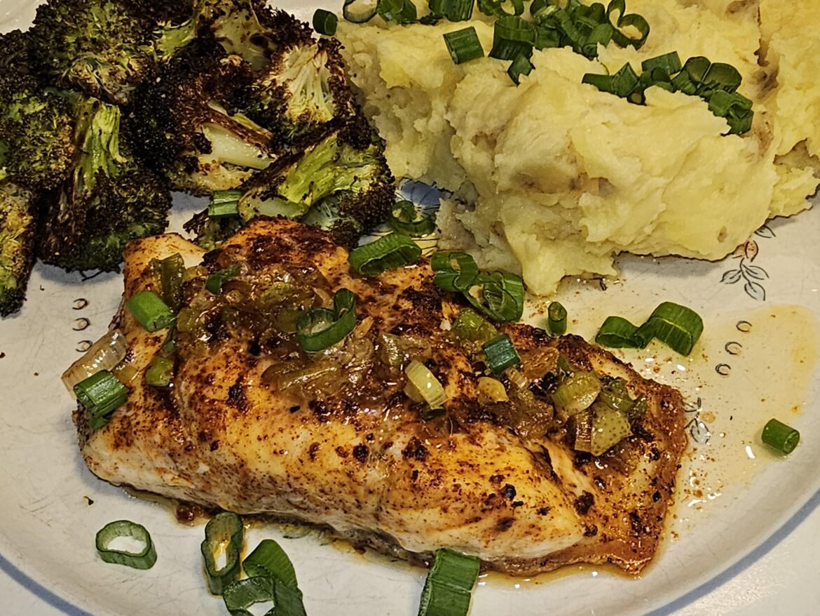 Smokey Barramundi with Brown Butter