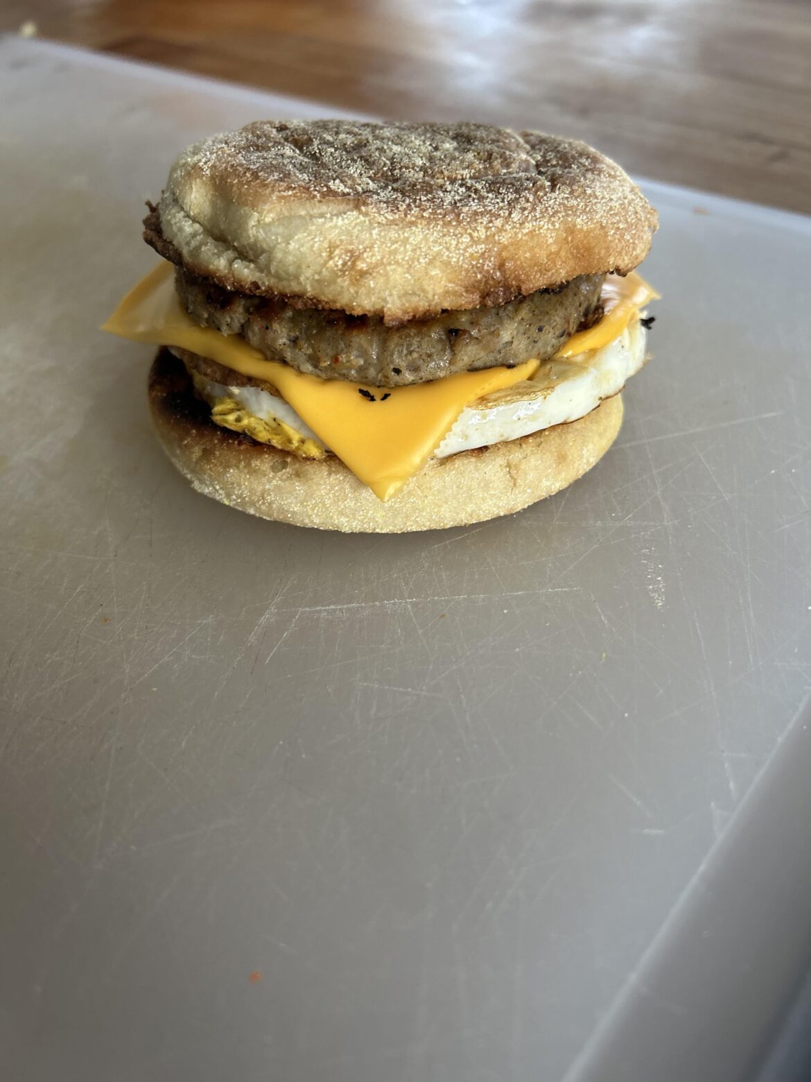 The humble sausage, egg, and cheese