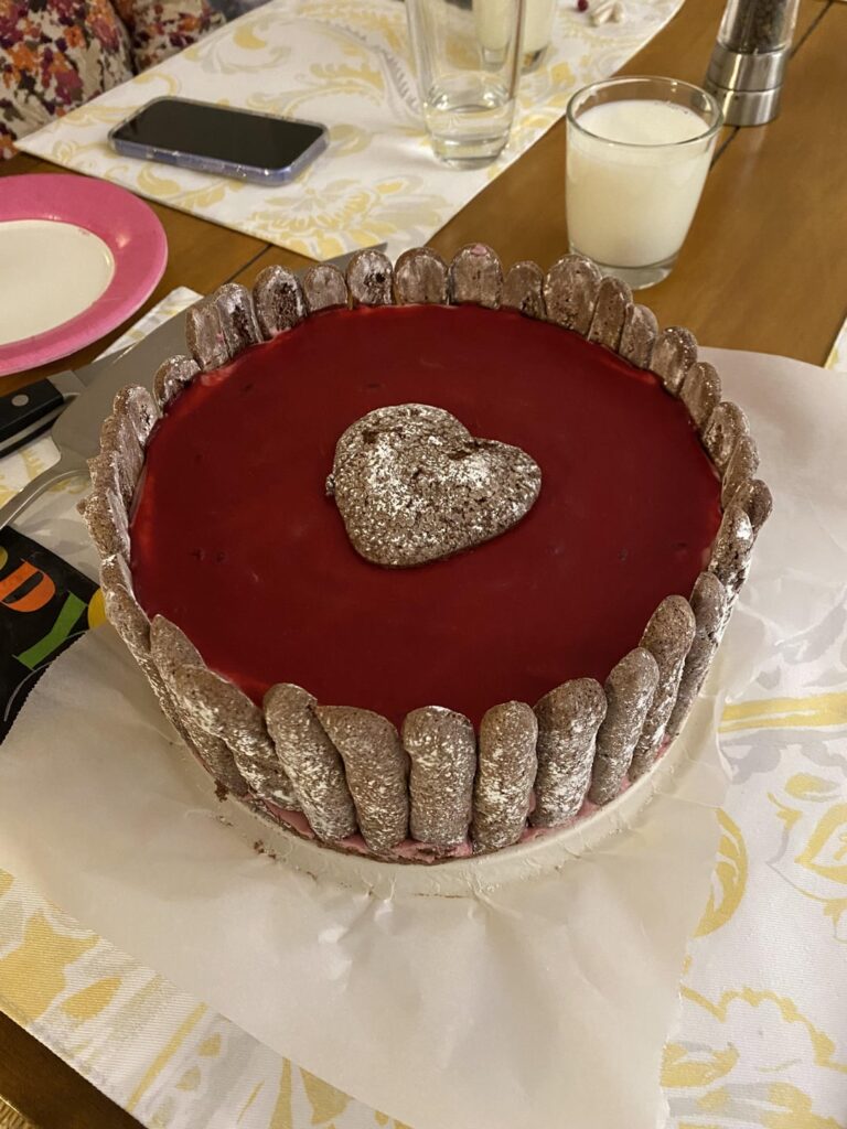 Made a Charlotte Russe for my birthday!