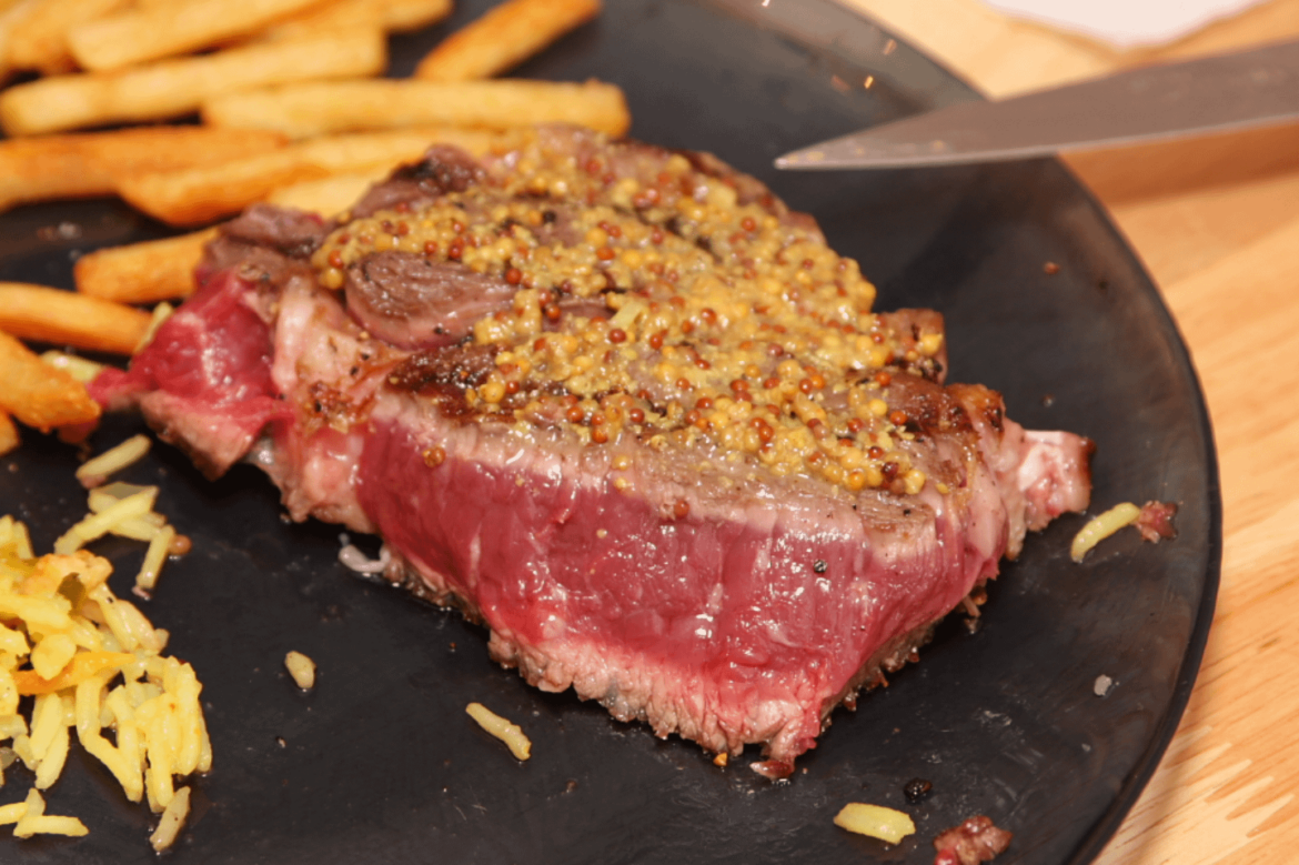 How 'done' is this steak?