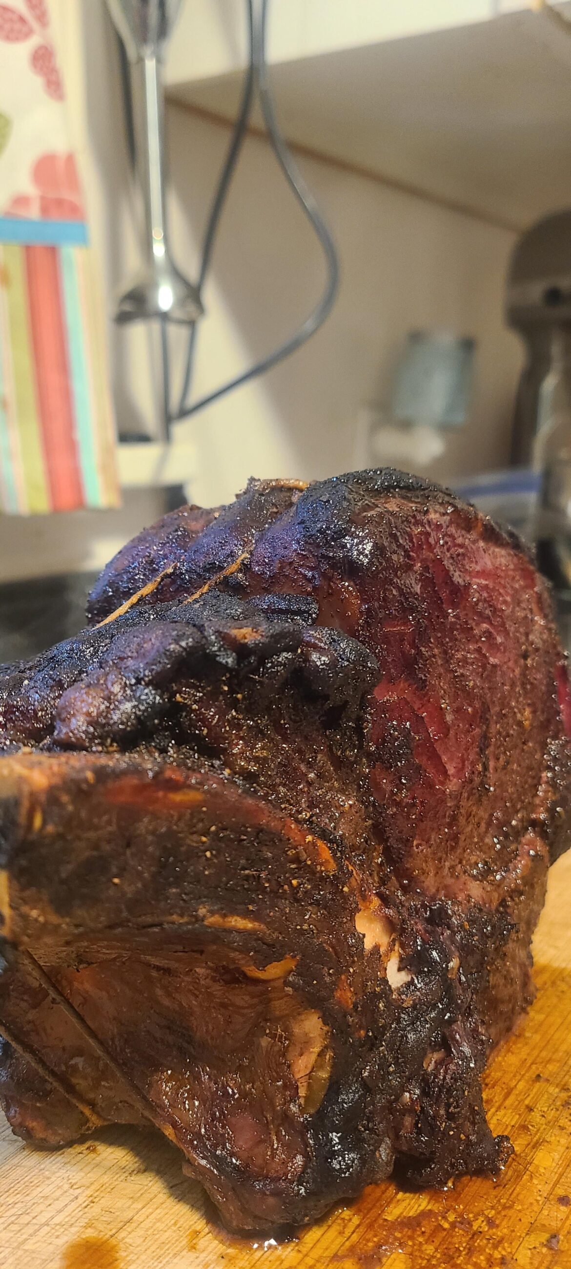 Standing Rib Roast today on the Grilla Silverbac