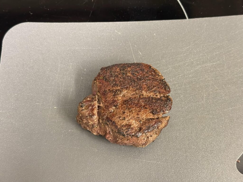 Grass fed filet at 129