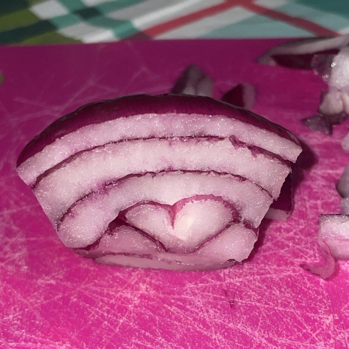My onion had a heart ❤️