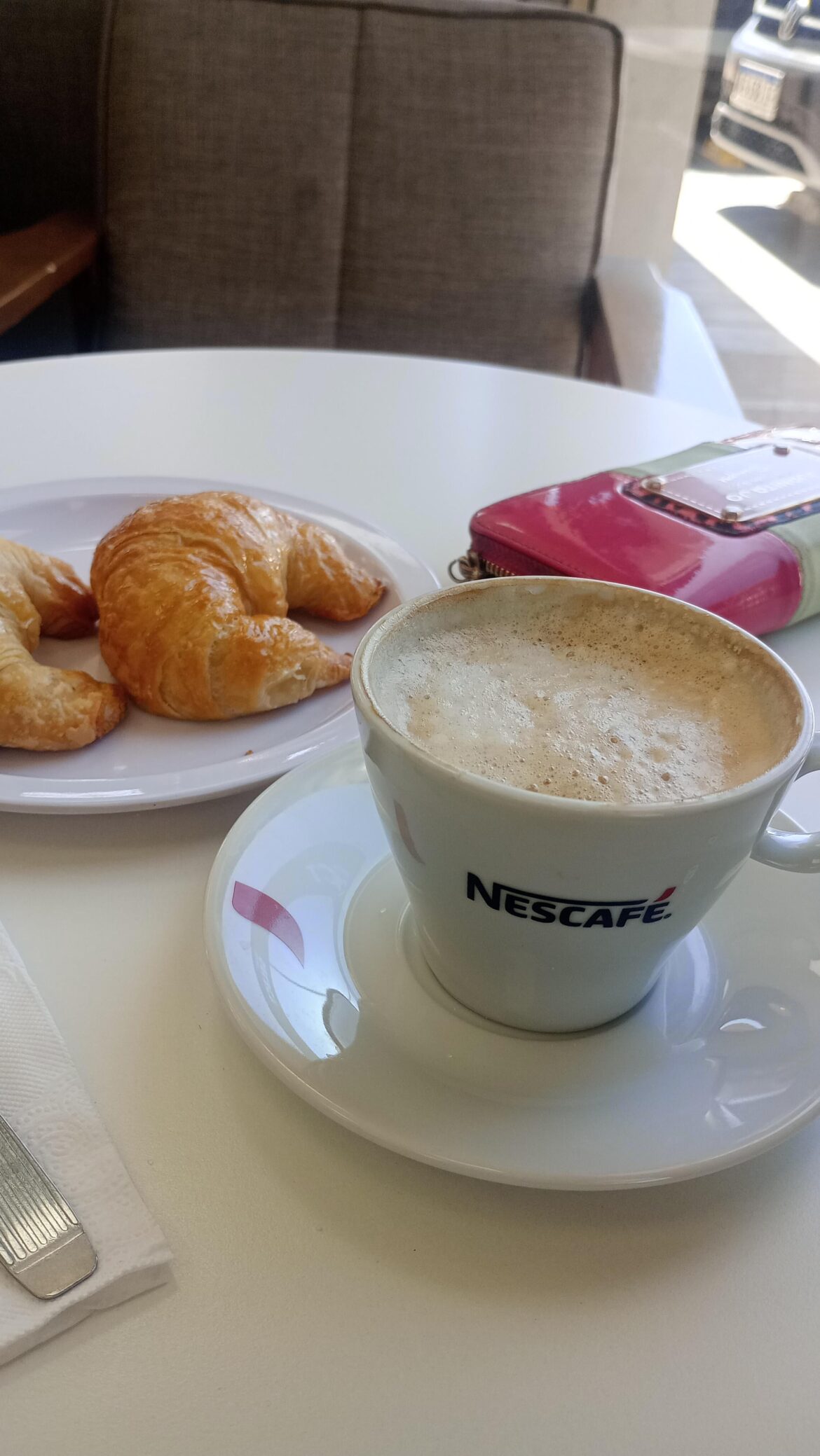 Beautiful day for a delicious coffee, what do you think?