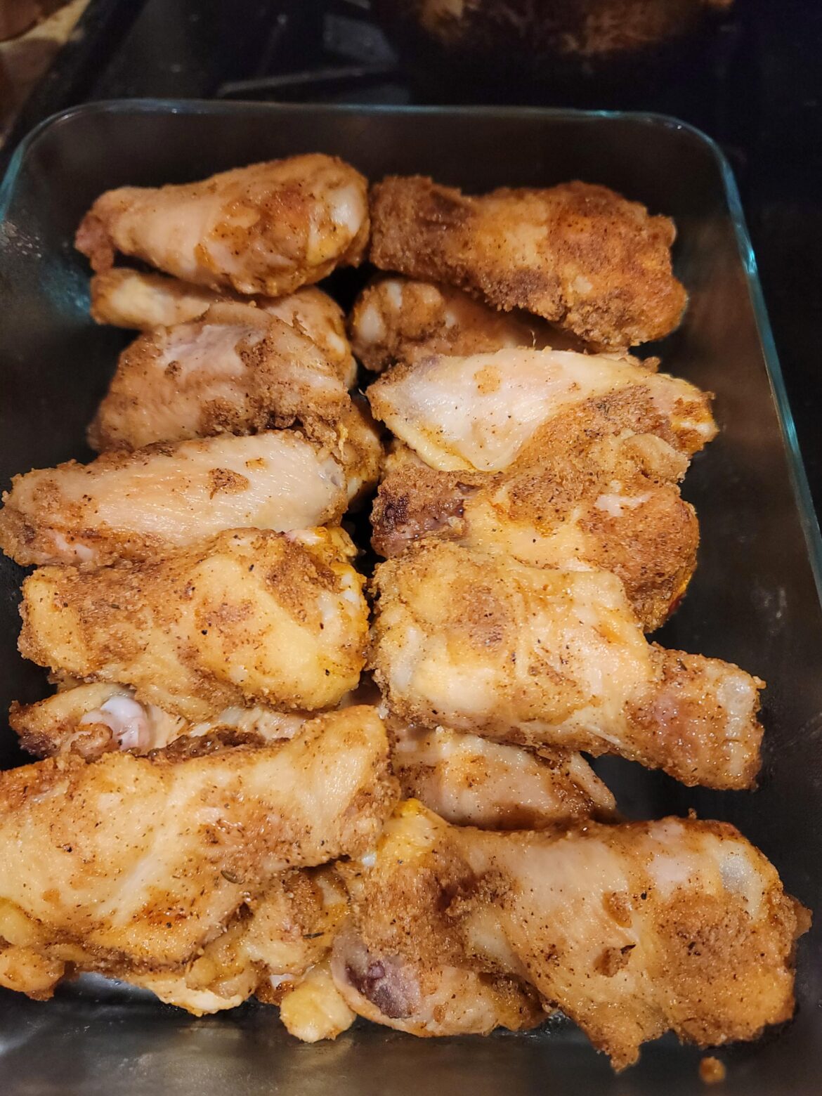 Sous vide chicken wings