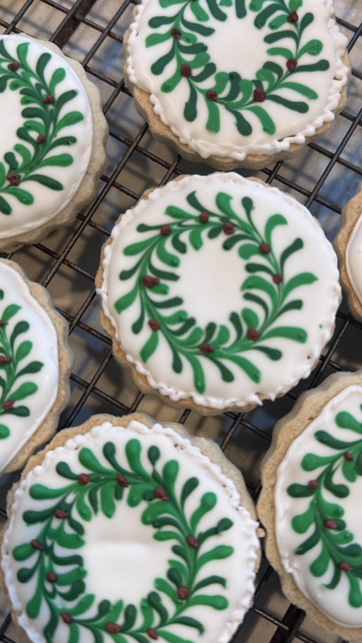 My first Christmas cookies!