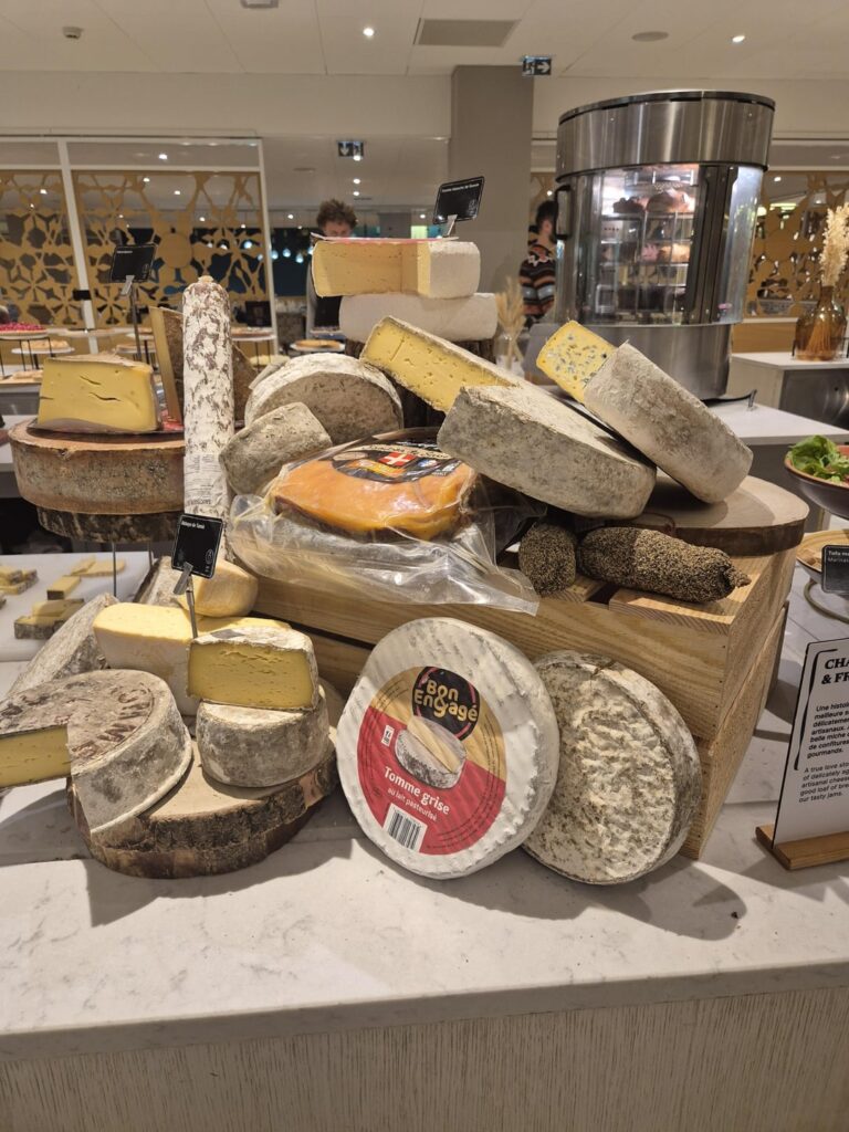 French hotel buffets are the best