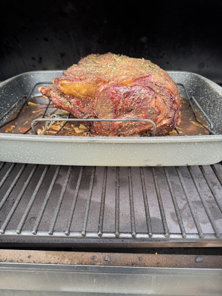 No one likes turkey for Thanksgiving, so I did prime rib!