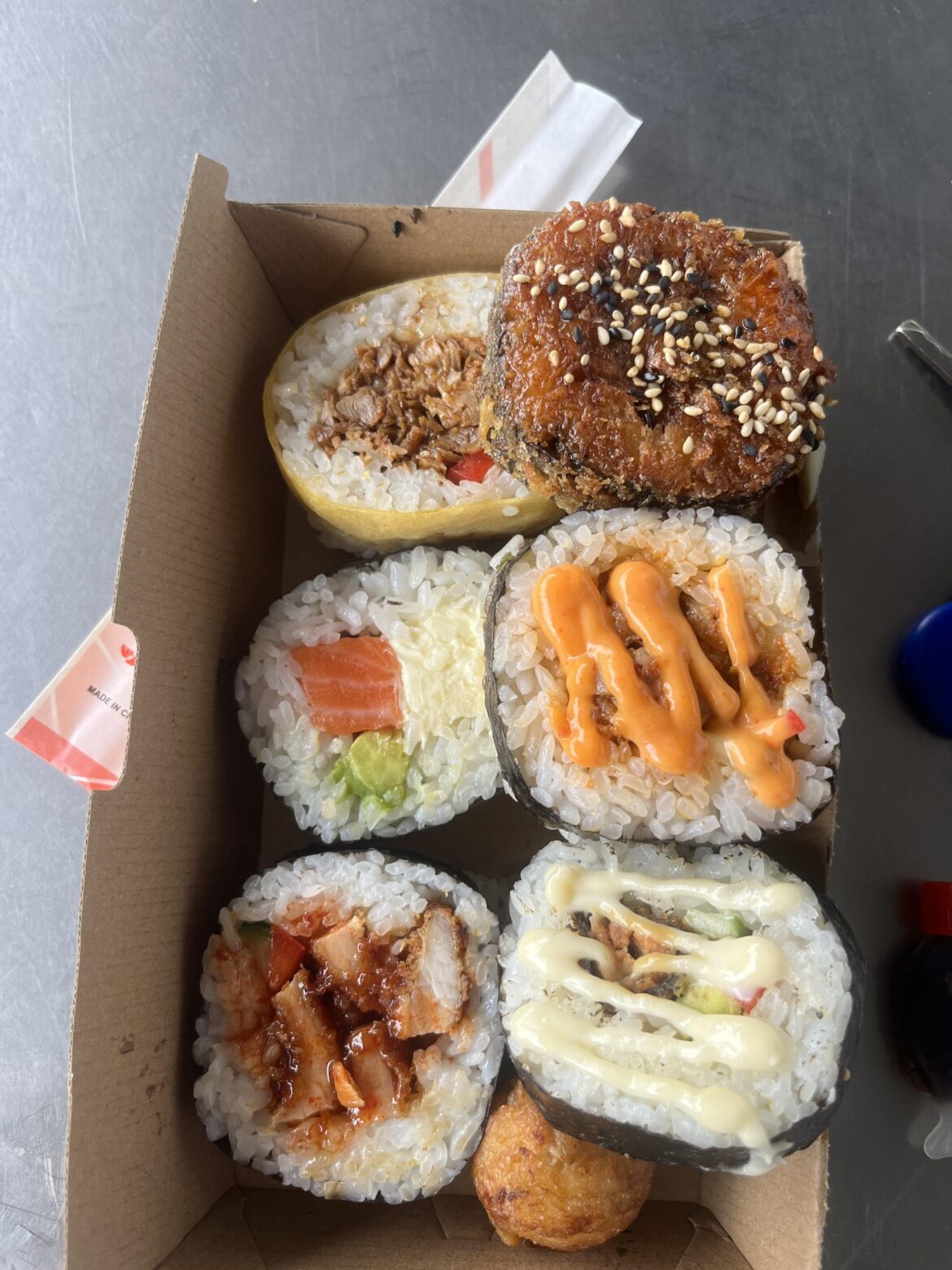 First visit to my local sushi store after a year away from home. It was very better than I remembered