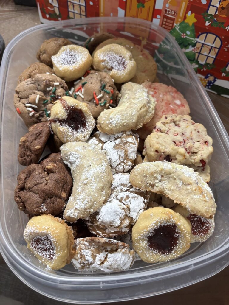 First Ever Christmas Cookie Box