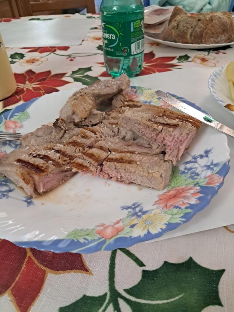 MIL cooked steak