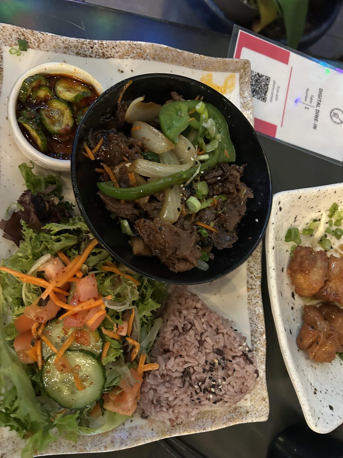 Korean restaurant that doesn’t serve kimchi..