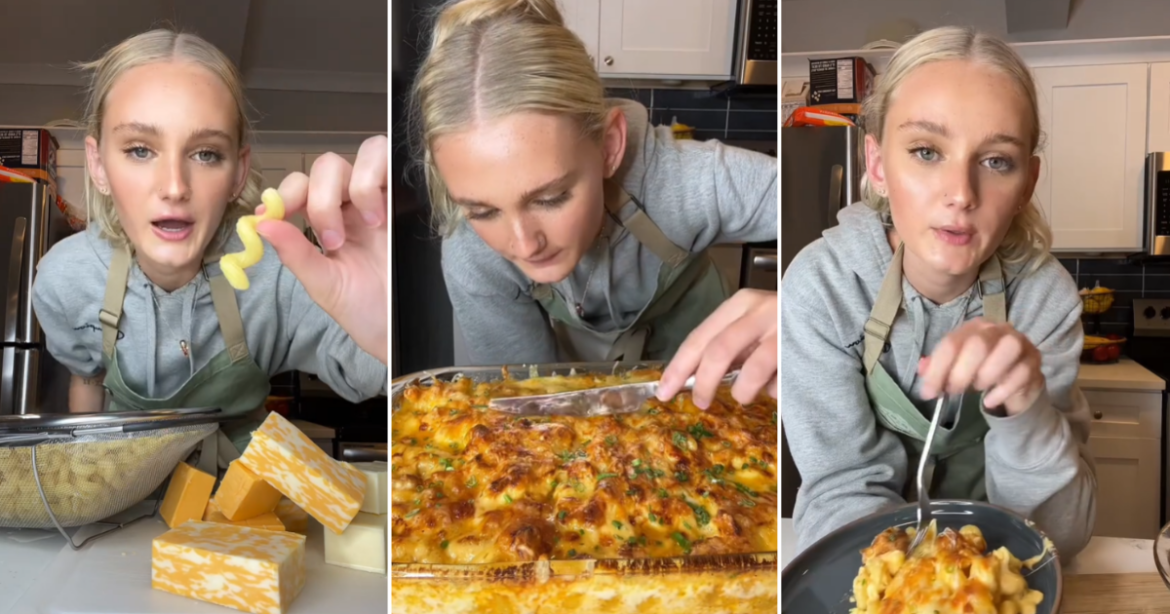Have A Holiday Party You Need To Attend? This Woman Has The Perfect Mac & Cheese Recipe That Will Make You A Legend. » TwistedSifter Source: TikTok/@tinekeyounger