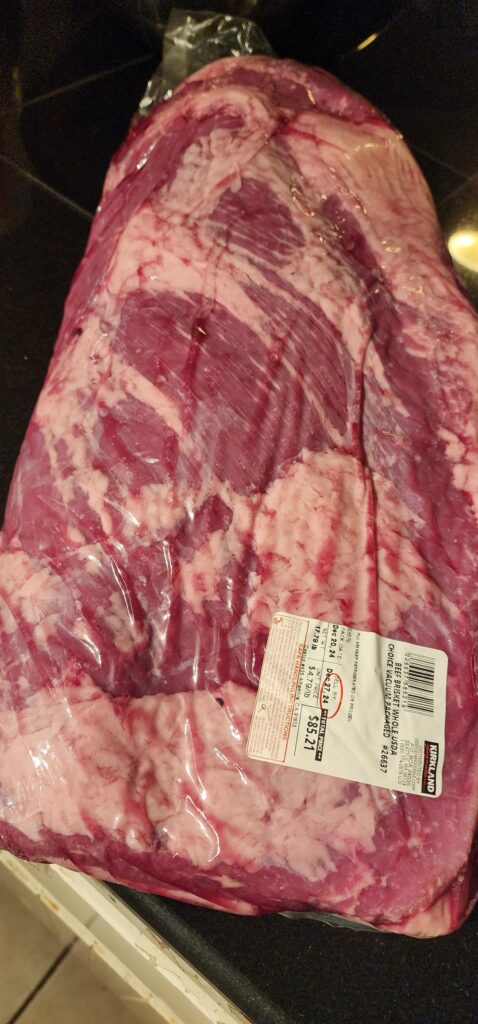 First attempt at Sous Vide brisket: Tried 135°F for 36h, then 155°F for 8h, with 3h smoke planned but had to stop at 1.5h due to rising meat temp. Great smoke flavor, but the lean part was drier than expected. Might skip the 155°F stage next time.  The bag juice makes the lean parts amazing!