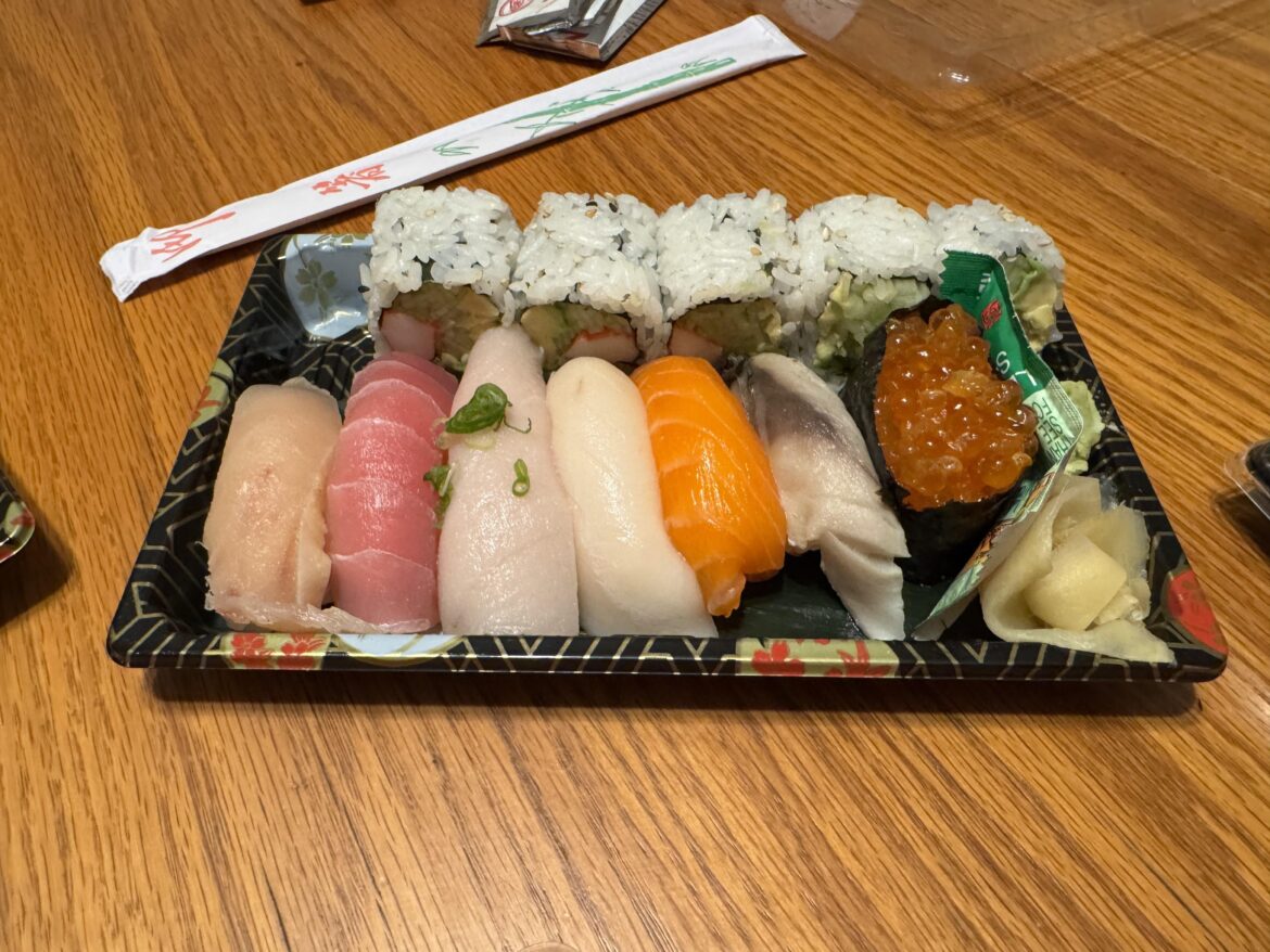 New to sushi… can you tell us what we’re eating here?