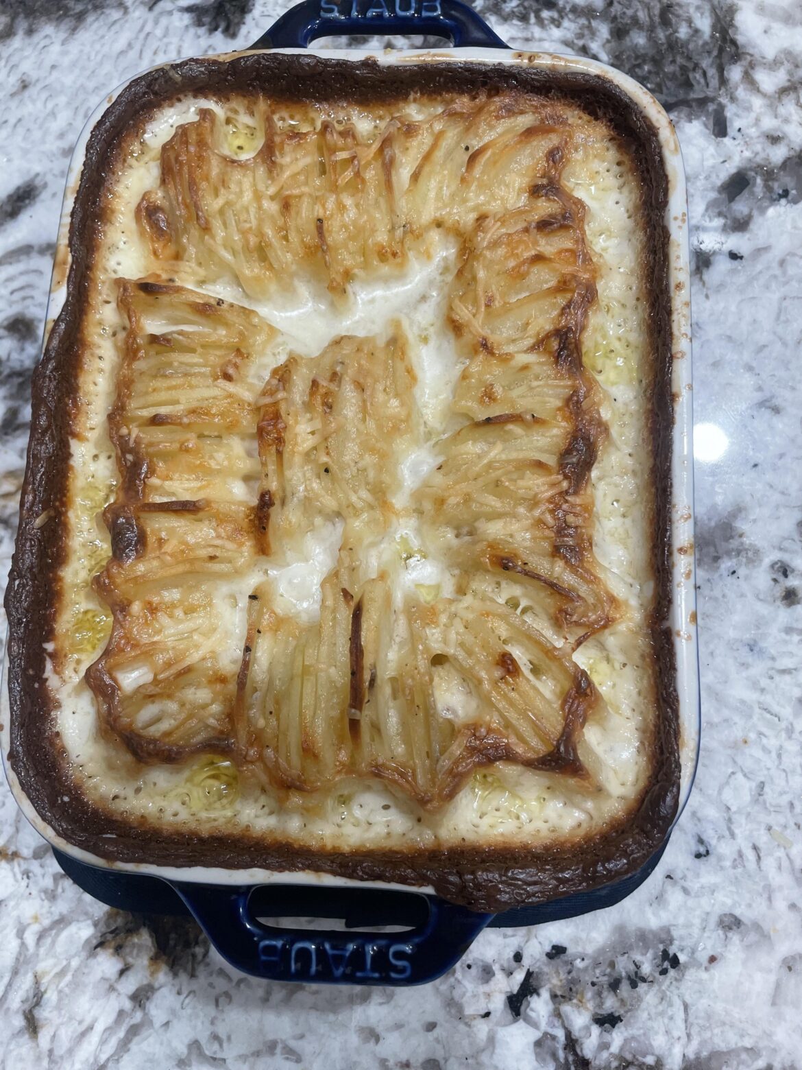 HassleBack Potatoes - late night carbs