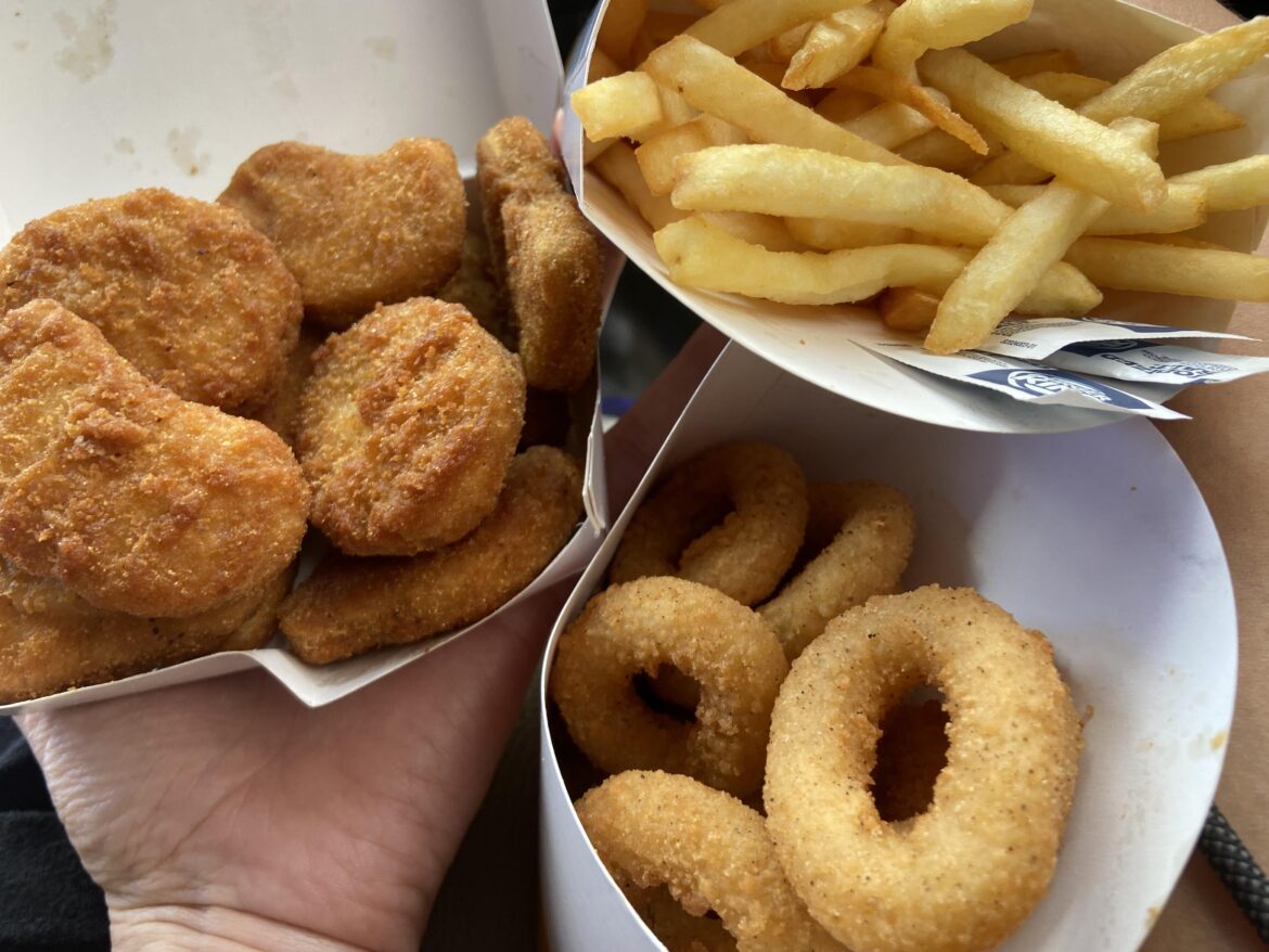 Ending the year with fast food—amidst a huge blackout