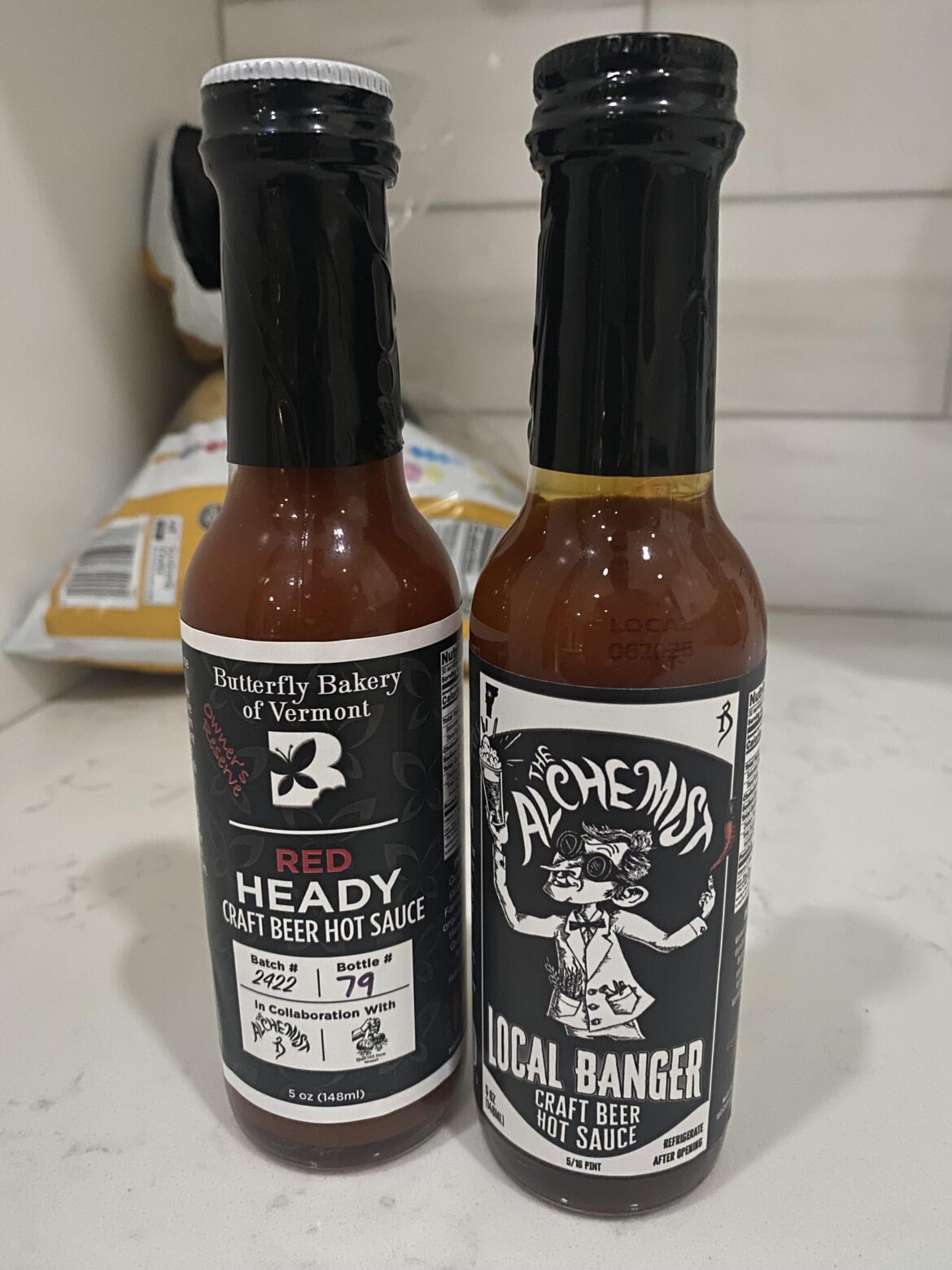 Pretty good heat on these - and made with beer!