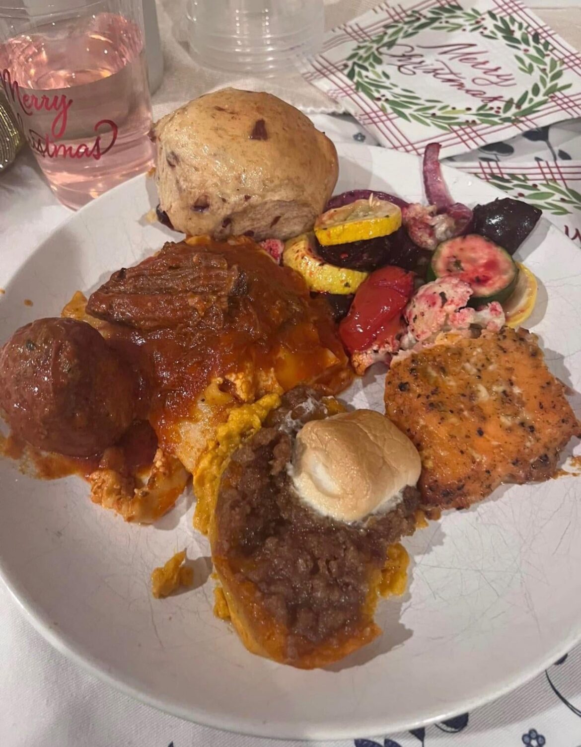 $10 if you can name everything on this plate