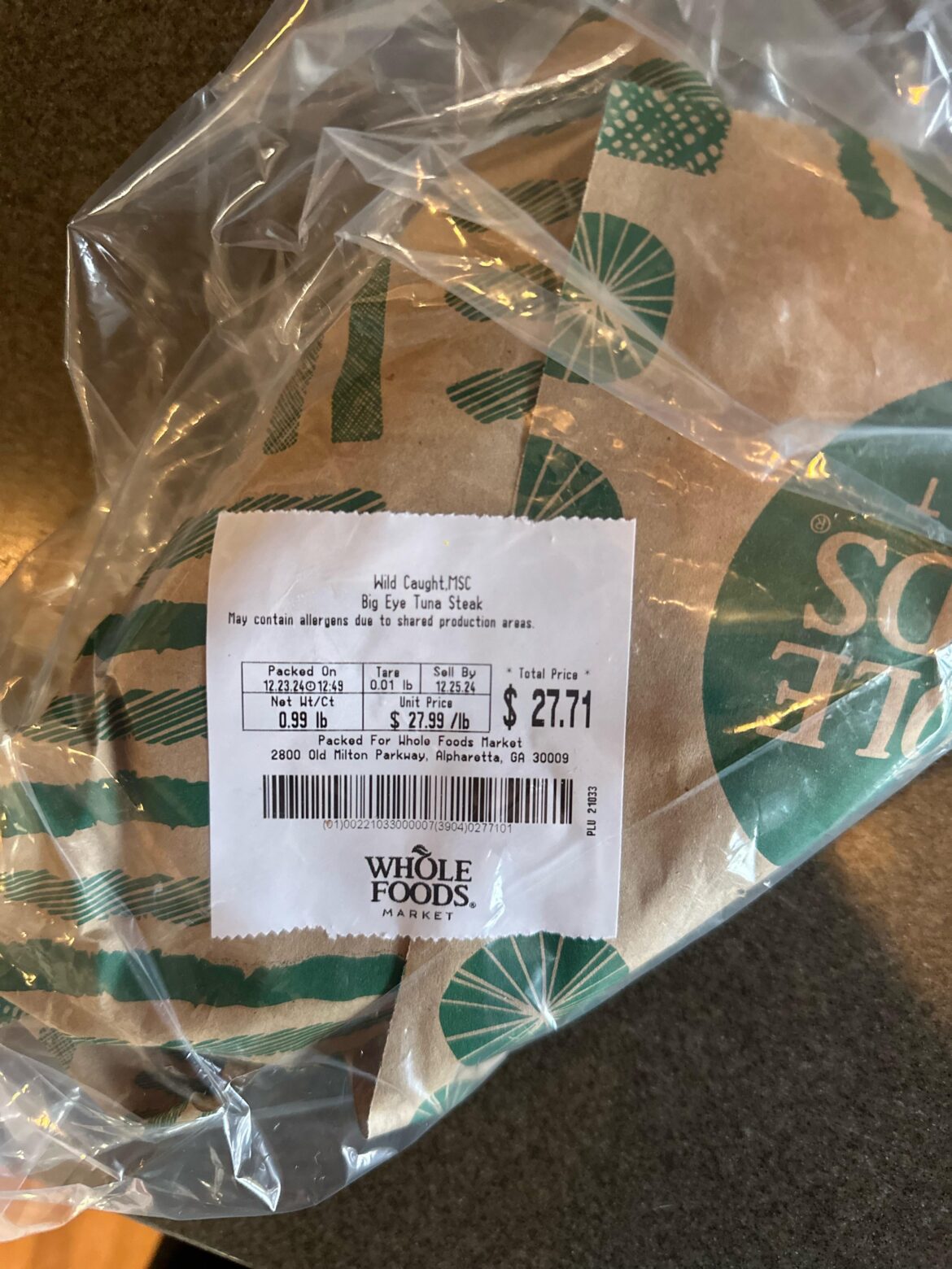 Is this Tuna okay for making spicy tuna crispy rice