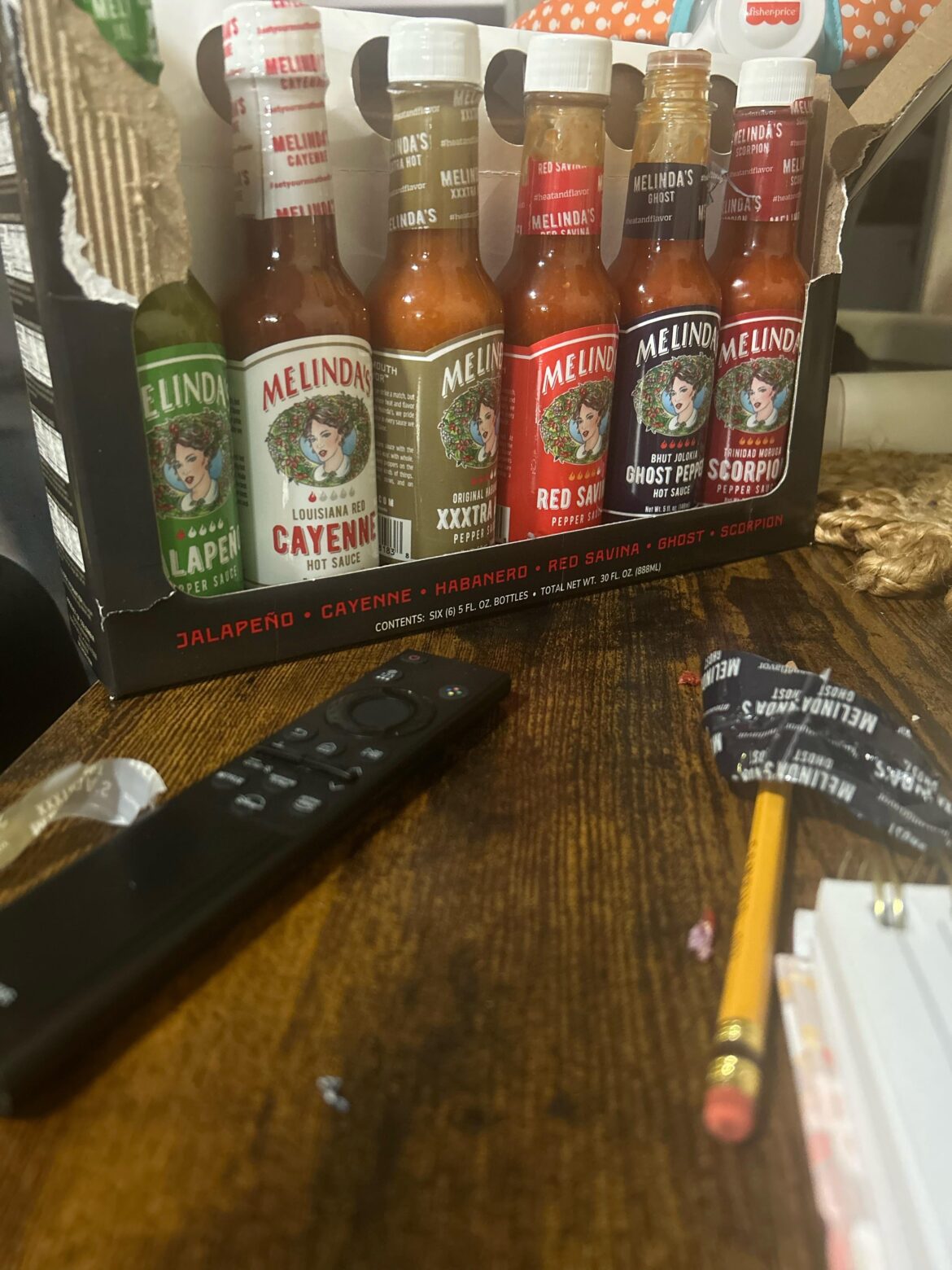 Pepper sauce challenge