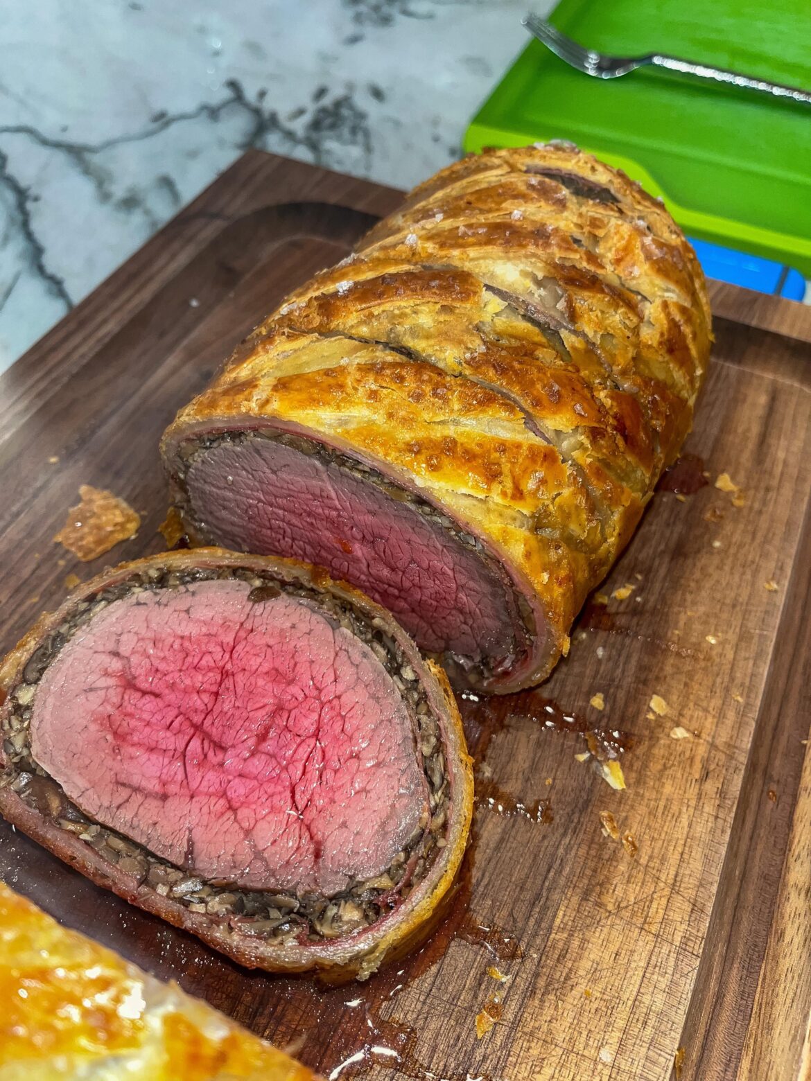 First shot at a wellington