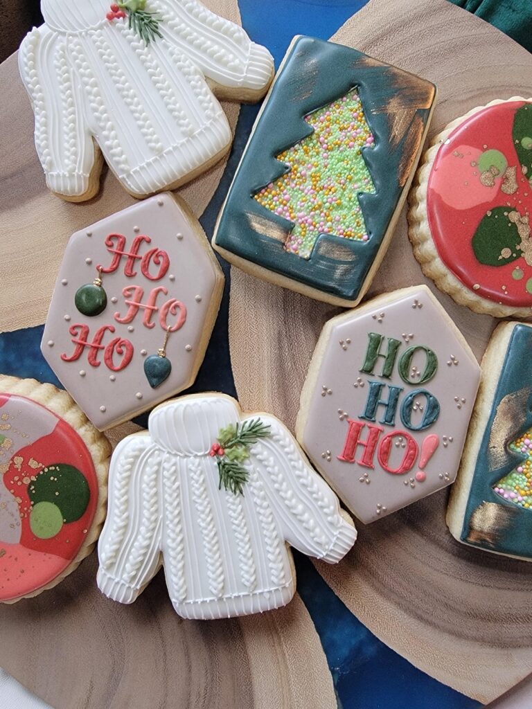 This year's Christmas gift cookies