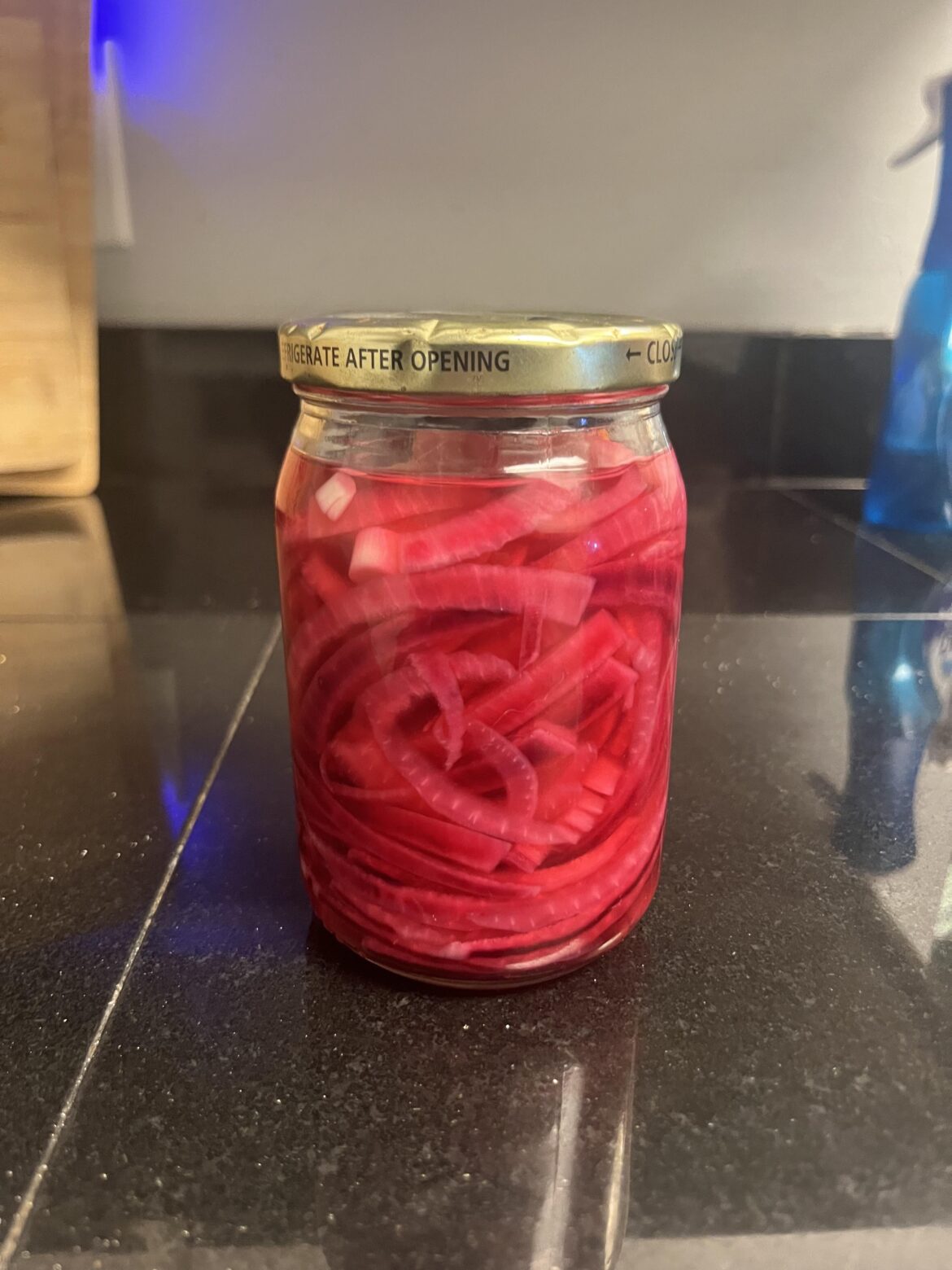I pickled onions for the first time