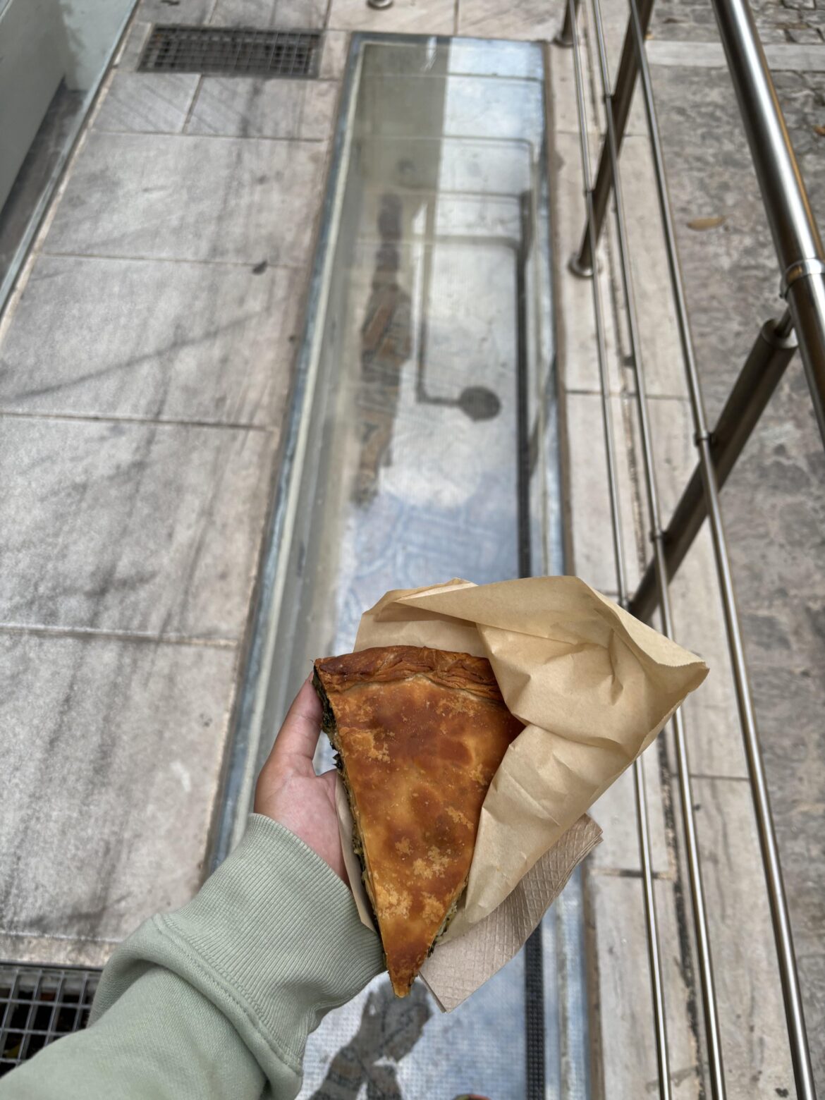 Spanakopita in Athens, Greece