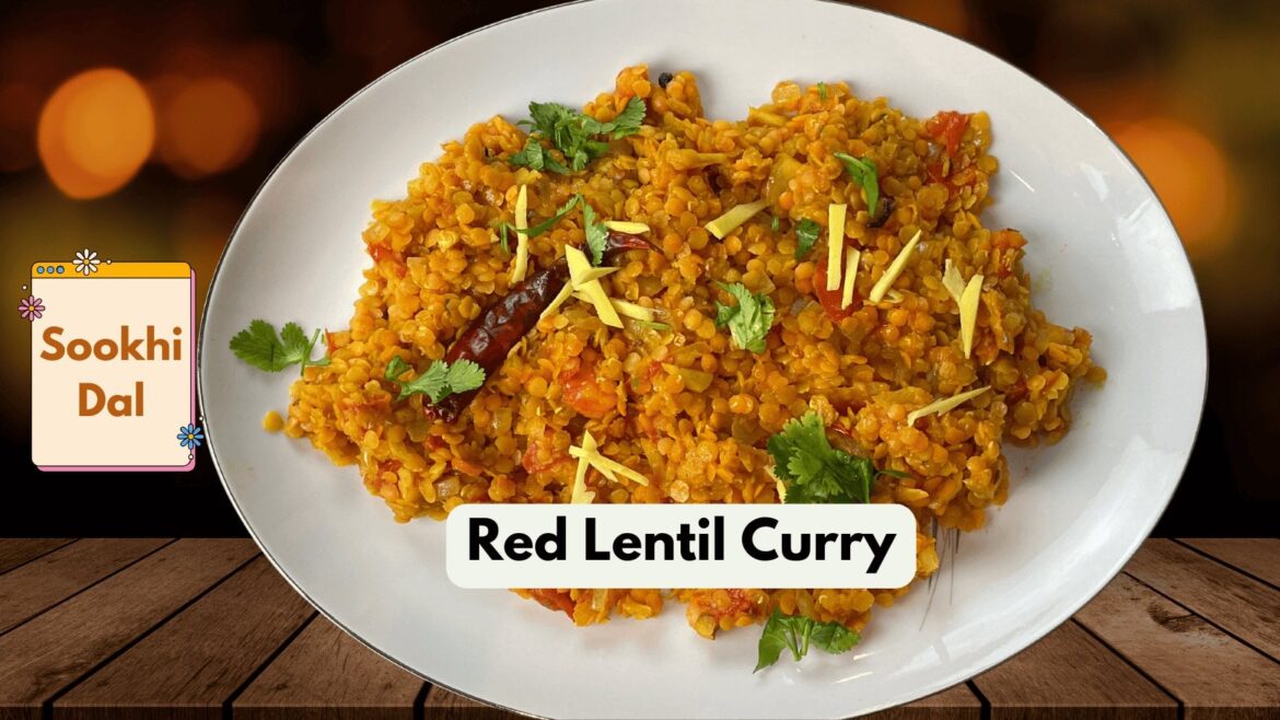 Red lentil curry