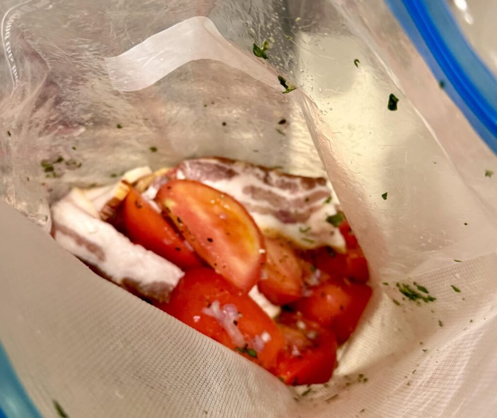 Tomato Basil Bacon Bisque - 45 @ 176°