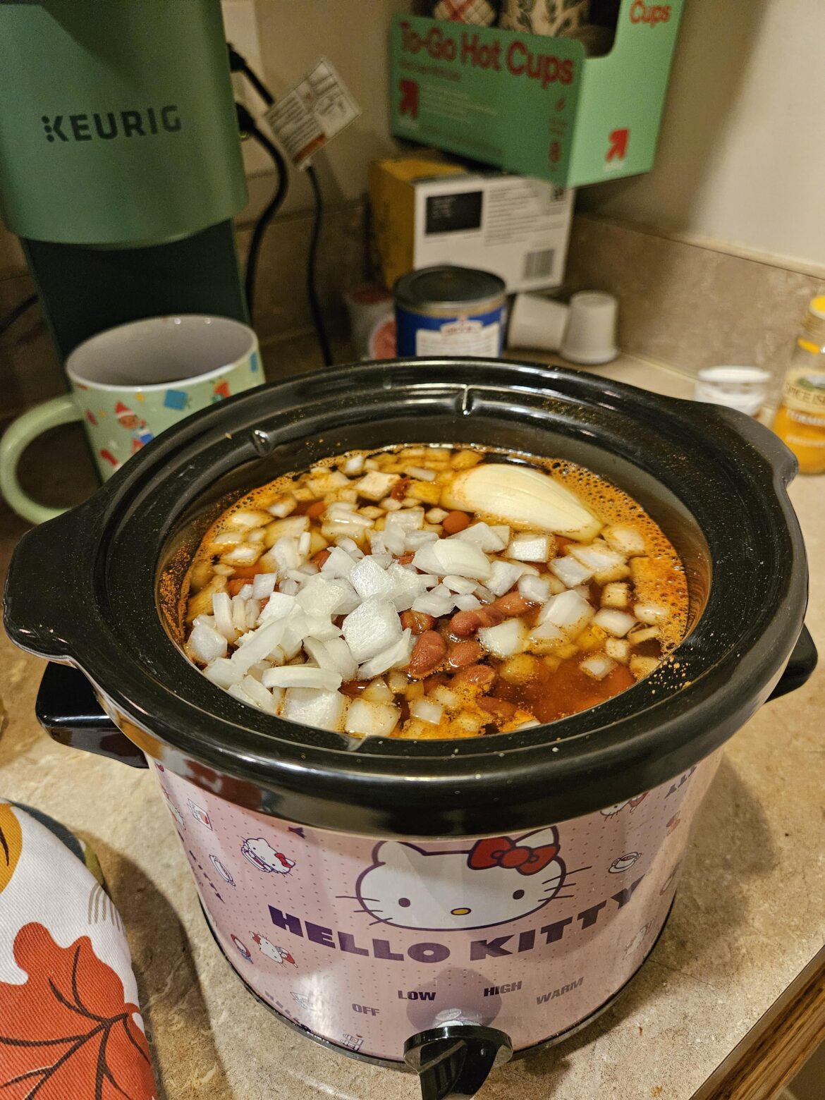 Obviously it's chili season.