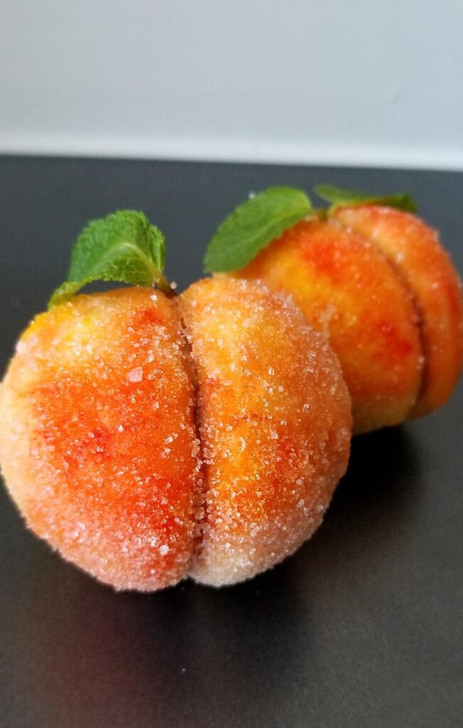 Peach cookies