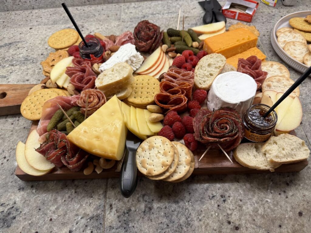 My first charcuterie board!