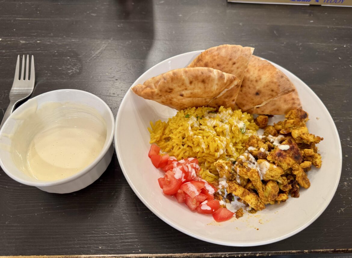 Street-cart style chicken bowls