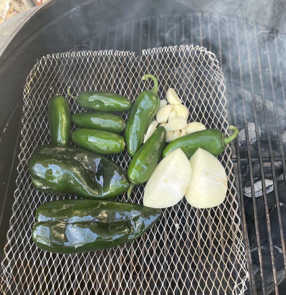 Fire Roasted Creamy Poblano & Jalapeño Salsa