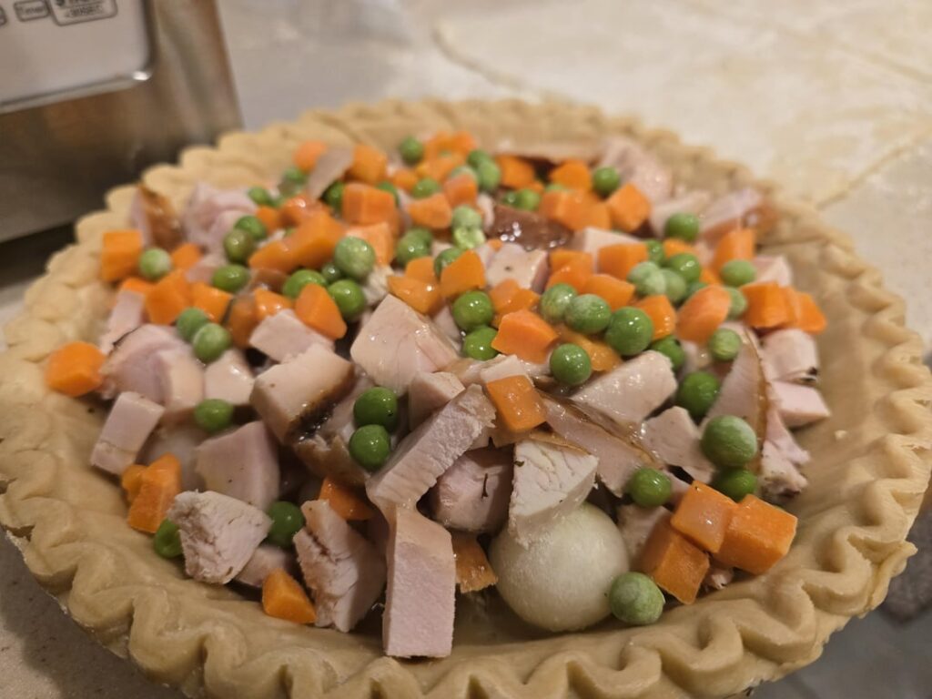 Thanksgiving Turkey Pot Pie