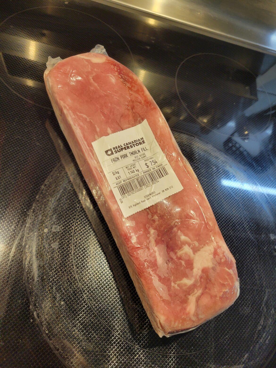 What should I do with this chunk of pork tenderloin?