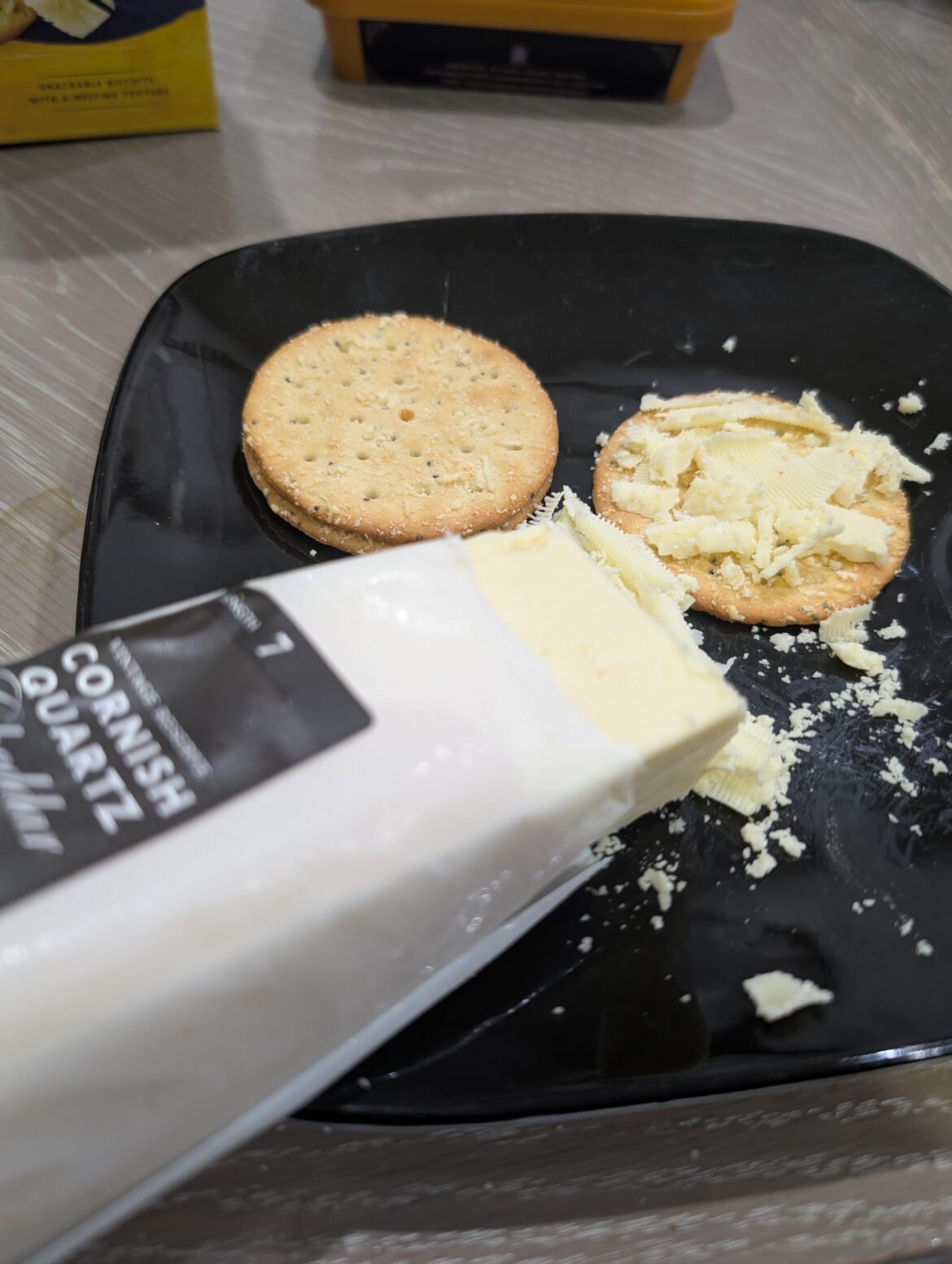 Cornish quartz cheddar