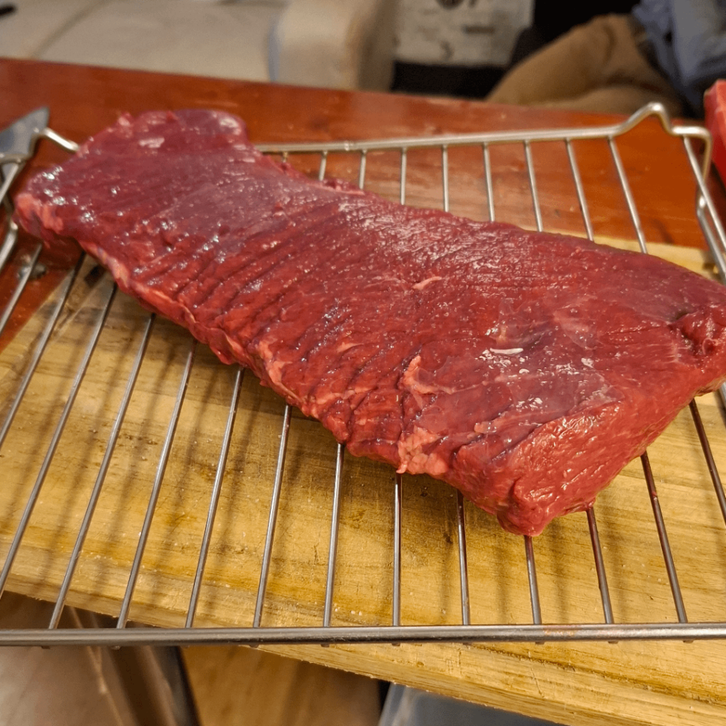 Sous Vide Venison Neck, 70C for 16 hours - dry as a desert